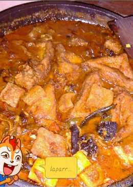 Balado tahu-daging