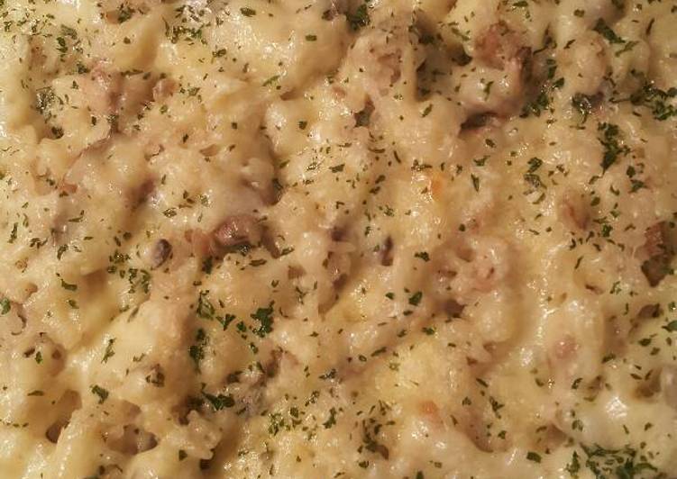 resep lengkap untuk Chicken & Mushroom Baked Rice