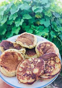 Oat banana pancake