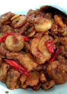 Balado udang tempe maknyosð'ð'