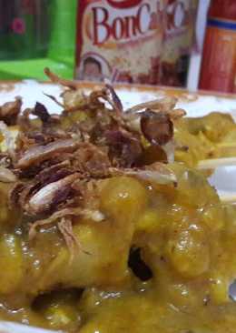Sate padang dadakan