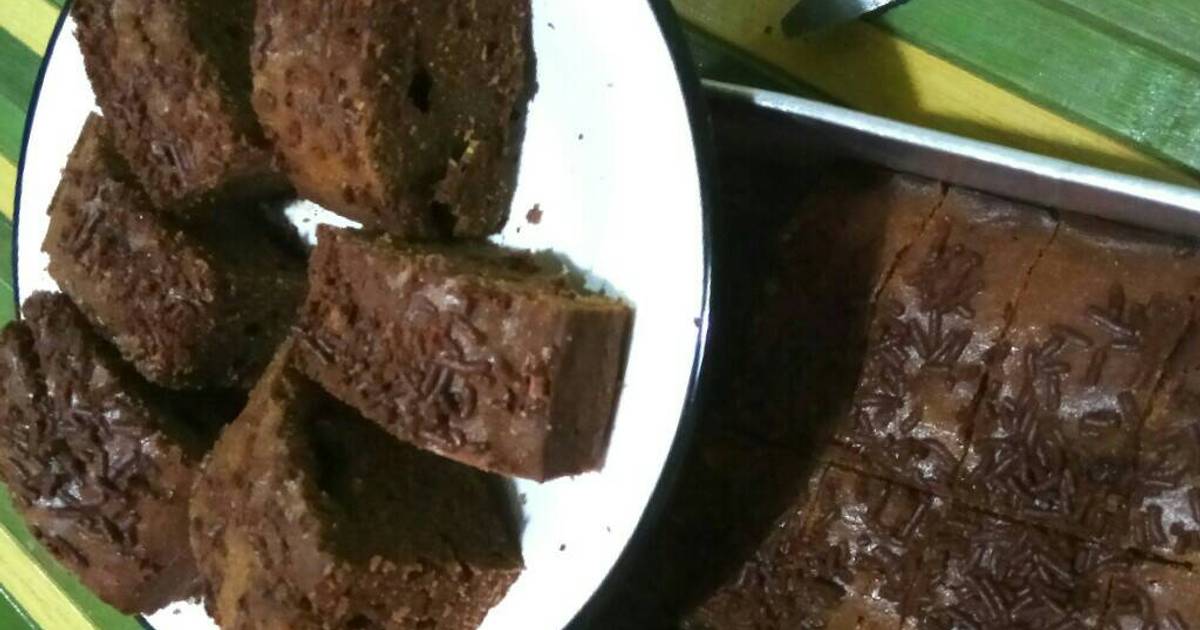Ide Kuliner Resep Brownies  Panggang Susu  Kental  Manis 
