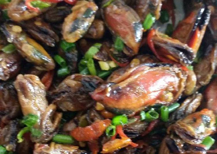 resep makanan Kerang ijo cabe garam ala nancy