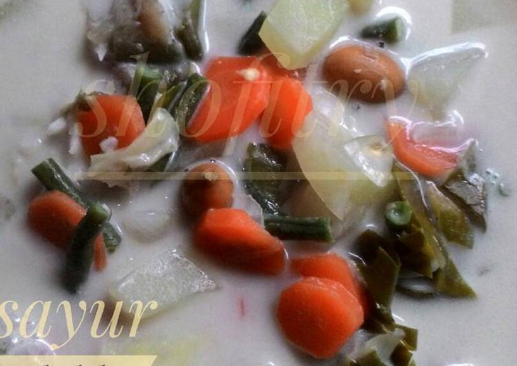 resep masakan Sayur lodeh campur²