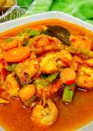 Udang asam pedas