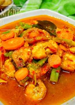 Udang asam pedas