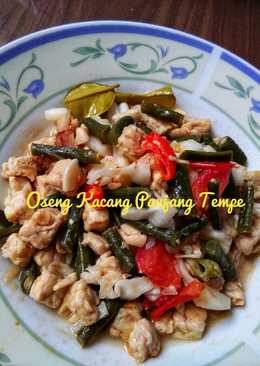 Oseng Kacang Panjang Tempe #Bandung_RecookSariUtamiKimdonghwa