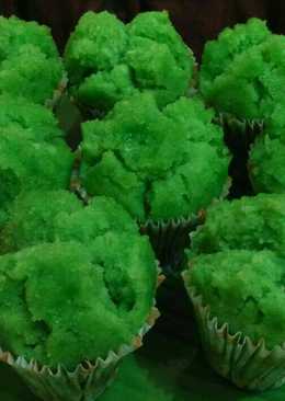 Bolu Kukus Pandan Tanpa Telur dan Mixer