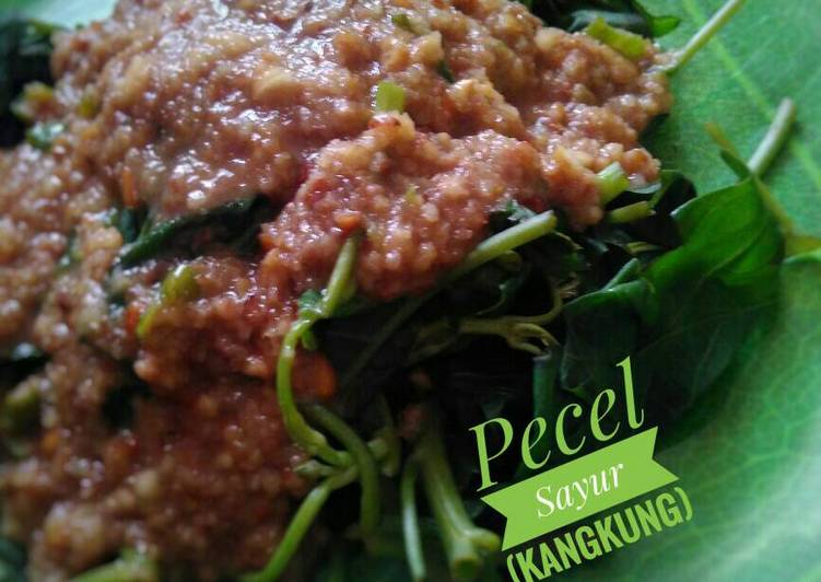 resep lengkap untuk Pecel sayur