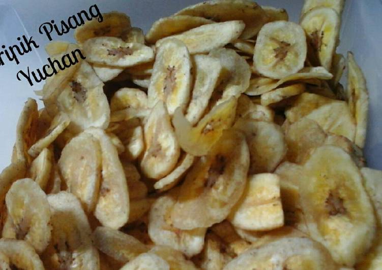 gambar untuk resep makanan Keripik Pisang Rasa Original