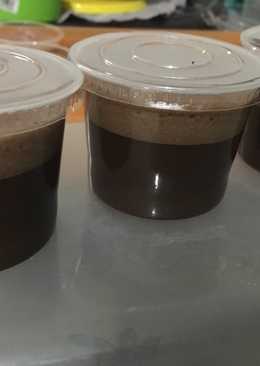 Puding Busa Coklat