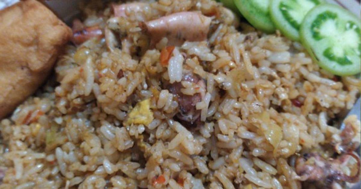 48 resep nasi goreng cumi cumi  asin enak dan sederhana 