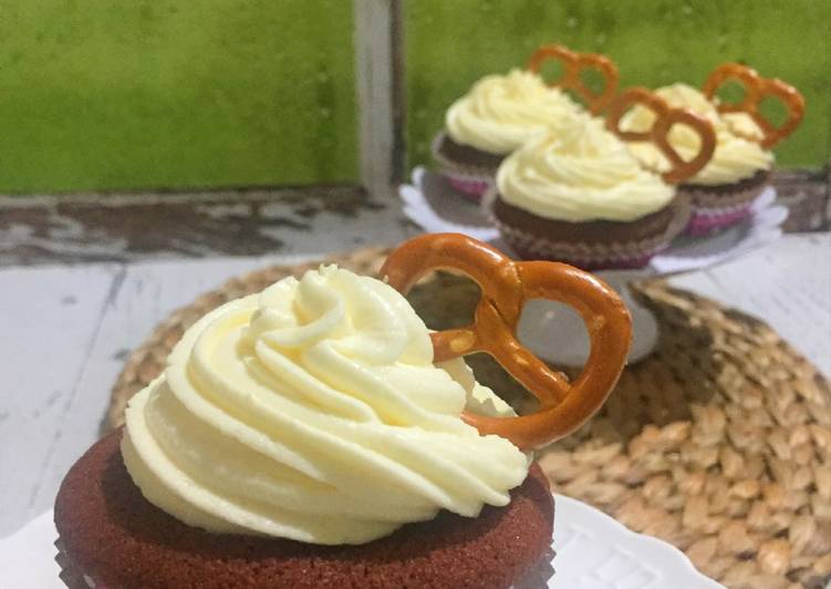 resep masakan Red Velvet Cupcakes with Beetroot