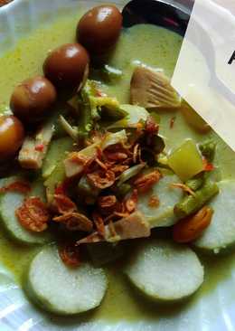 Lontong sayur lodeh