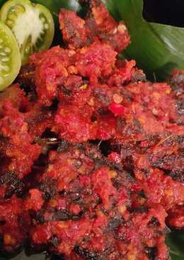 Dendeng (kere daging) Balado