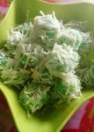 Klepon keju isi white chocolate