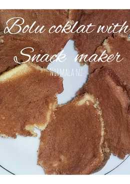 Bolu coklat with snack maker