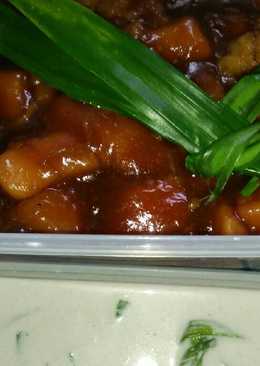 Kolak pisang keladi/ talas santan nyuh metunu