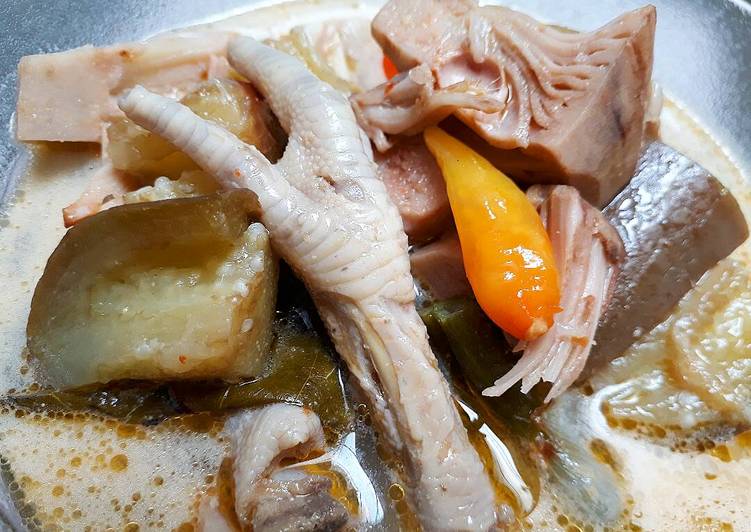 Resep Lodeh ceker ayam ?? Dari nissa erlina trie fani