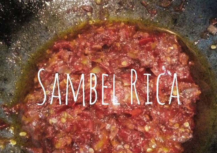 cara membuat Sambel Rica