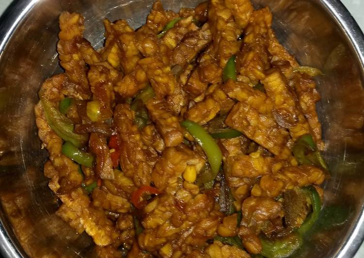 Resep #masakankos Orek Tempe PPR with Cabe Gendot Dari Arcie ??