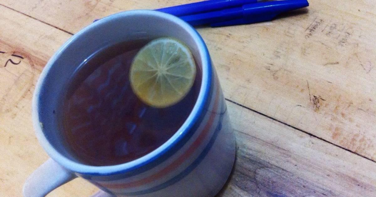 Resep Lemon tea kayu manis