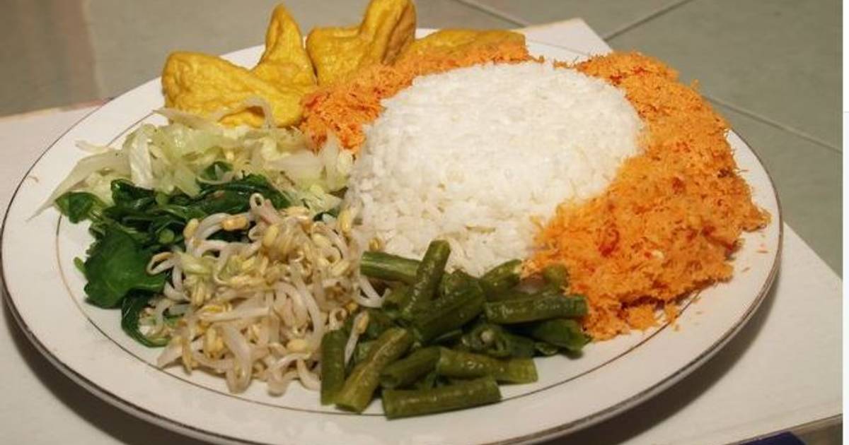 Resep Nasi  Urap  oleh Maria Yunira Cookpad