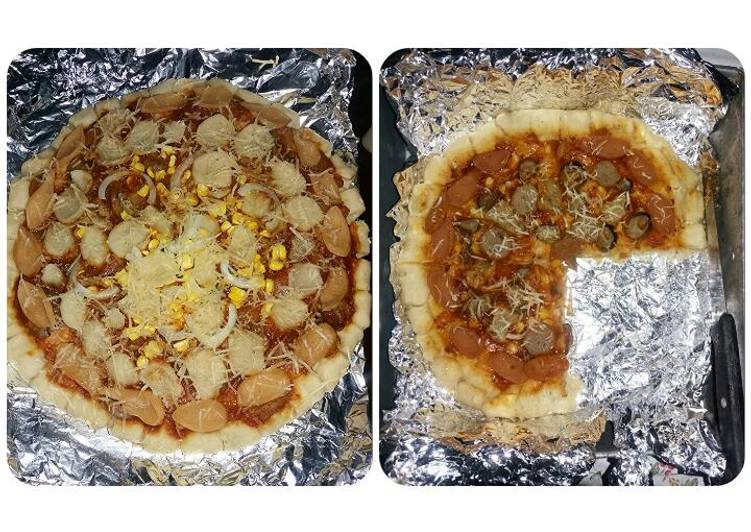 gambar untuk cara membuat Pizza suka-suka