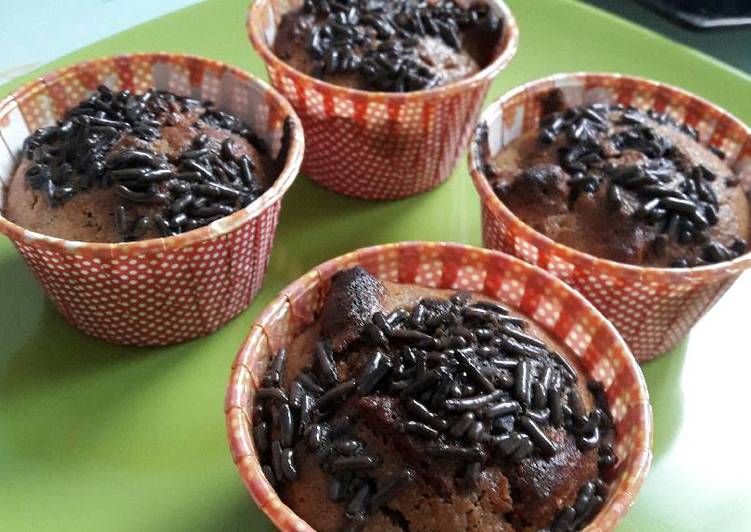 resep masakan Cup cake singkong coklat #indonesiamemasak