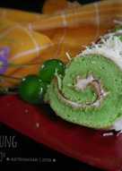 Bolu Gulung Pandan Keju