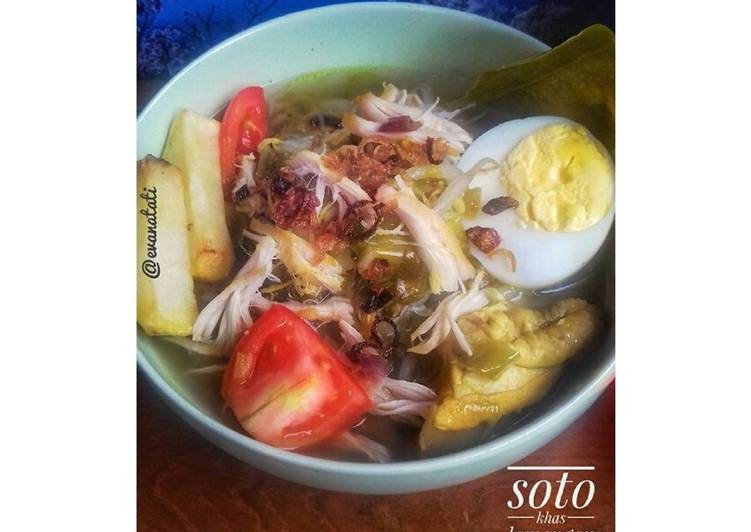 resep makanan Soto Ayam Lamongan