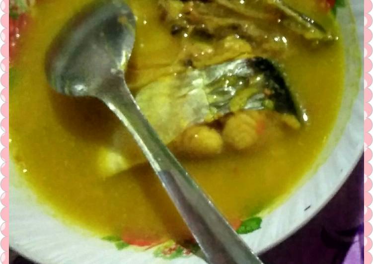 resep masakan Gulai tempoyak patin????