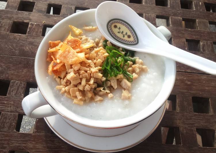 resep lengkap untuk Bubur Ayam Express