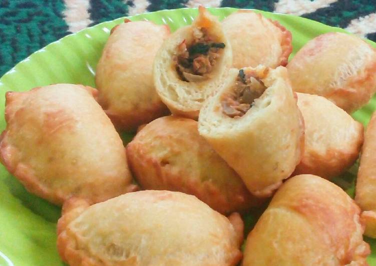 resep makanan Panada Sarden Jamur