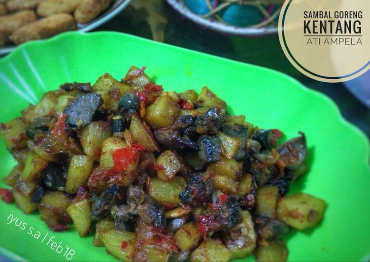 Resep Sambal Goreng Kentang Ati Ampela - iyus sugesti agustin