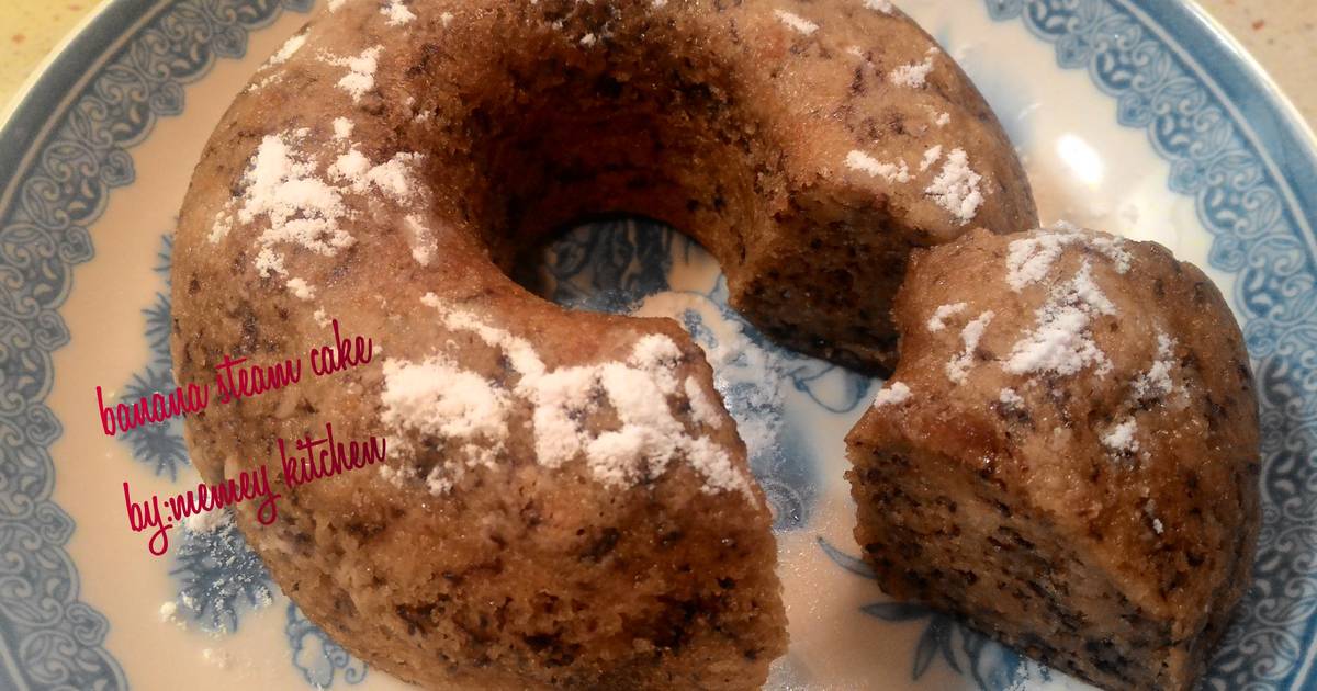 Resep Banana steam cake