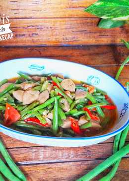 Tumis Buncis Bakso Kecap