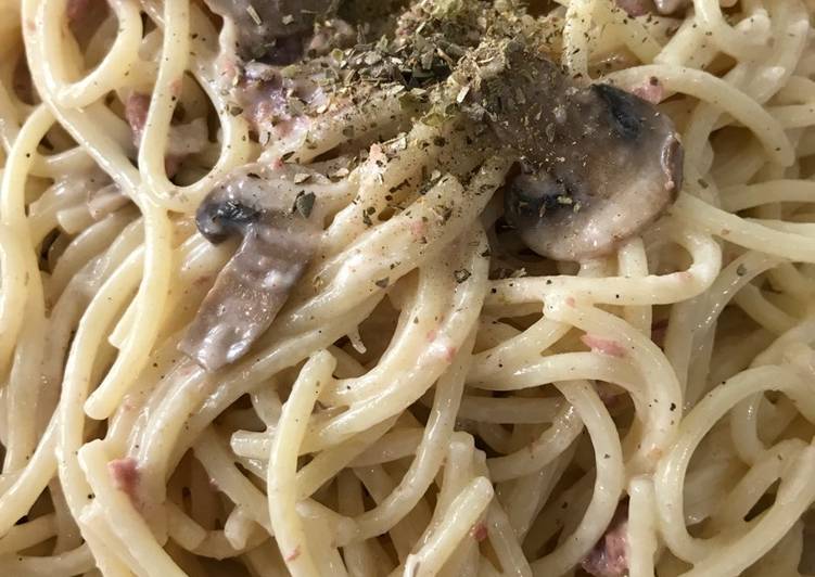 gambar untuk resep makanan Spaghetti carbonara