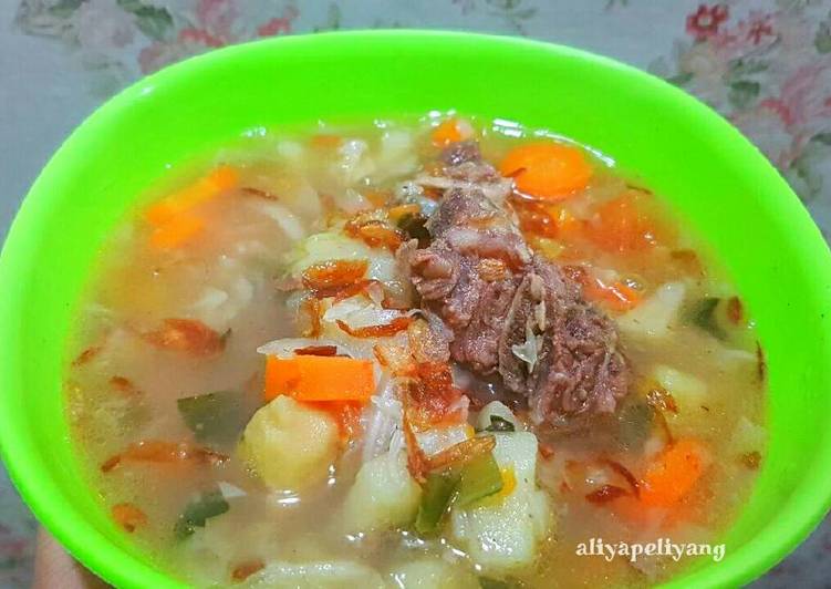 Resep Sup Iga Sapi ?? Kiriman dari Aliyapeliyang - Aliyakitchen