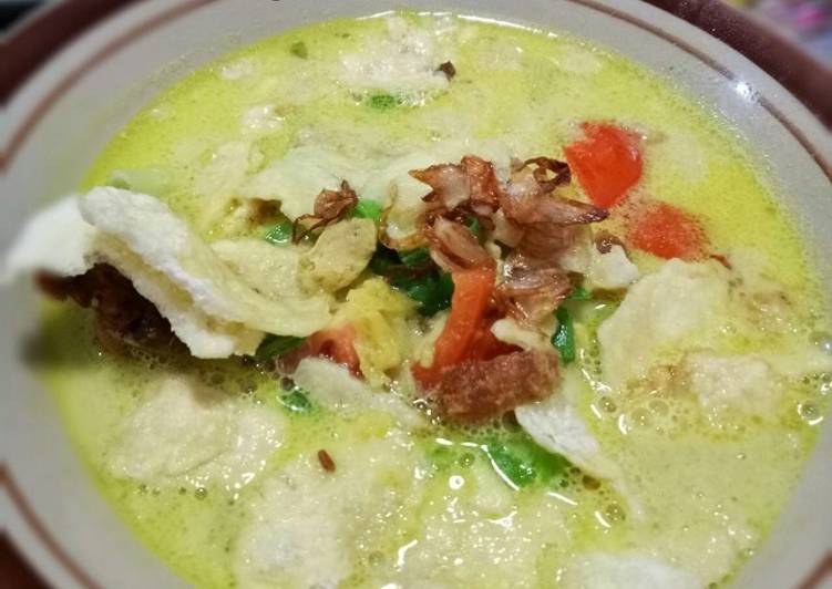 resep makanan Soto betawi (ayam)