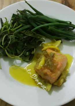 Salmon steak