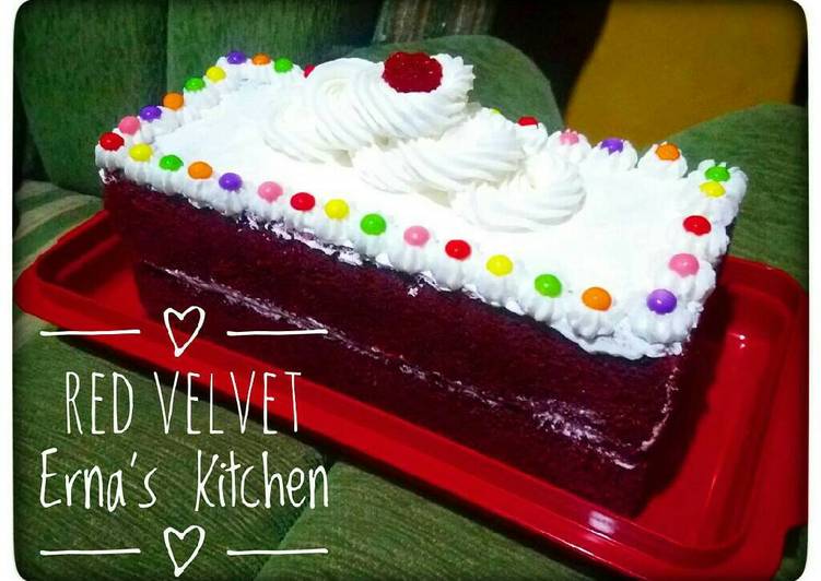 resep lengkap untuk Red Velvet Kukus