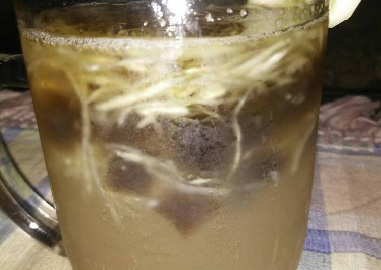 Resep Es Cincau Timun punch Leci Kiriman dari Dapoer Bunda Raiesha