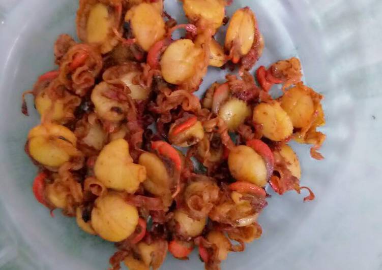 gambar untuk resep Kerang Simping Goreng Kering