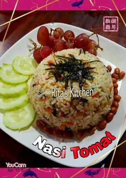 Nasi Tomat Vegetarian