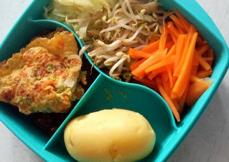 gambar untuk resep makanan Bekal makan siang aneka sayur (diet)