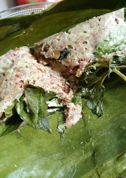 Nasi merah bakar Otaji pedas