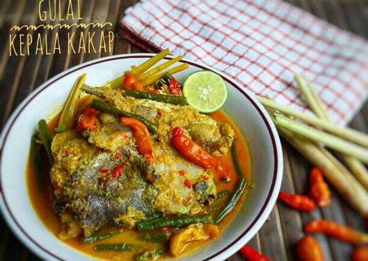 gambar untuk resep Gulai Kepala Kakap