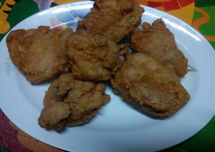 cara membuat Ayam goreng ala KFC