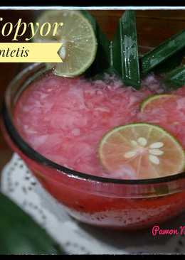 Es Kopyor Sintetis Sari Kedelai